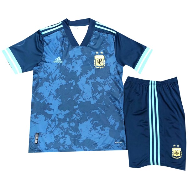 Camiseta Argentina 2ª Kit Niño 2020 Azul